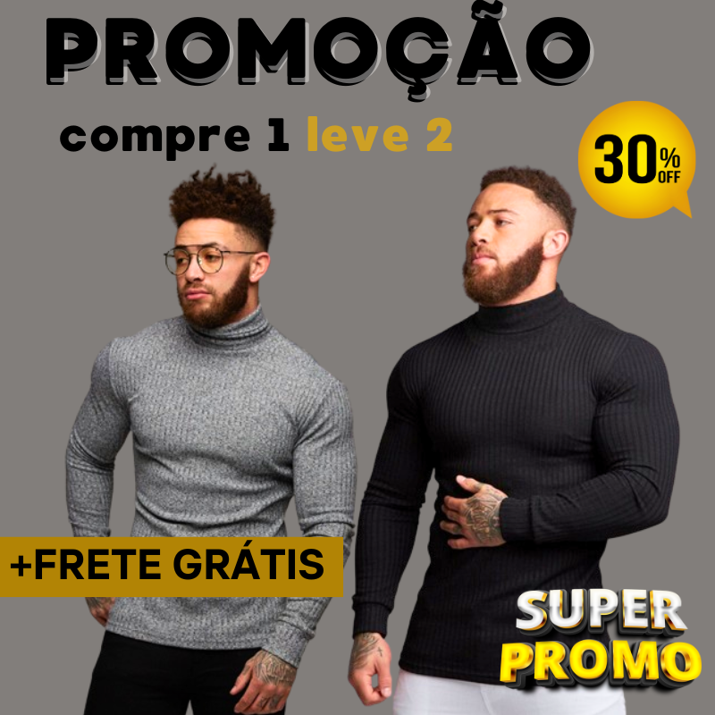 Suéter Slin Gola Alta(COMPRE 1 LEVE 2)