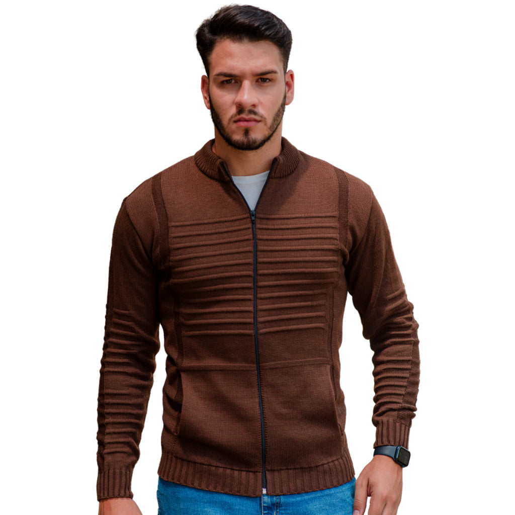 Suéter over-side masculino gola alta