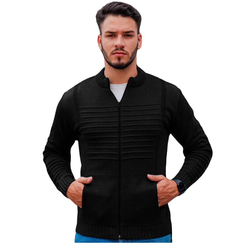 Suéter over-side masculino gola alta