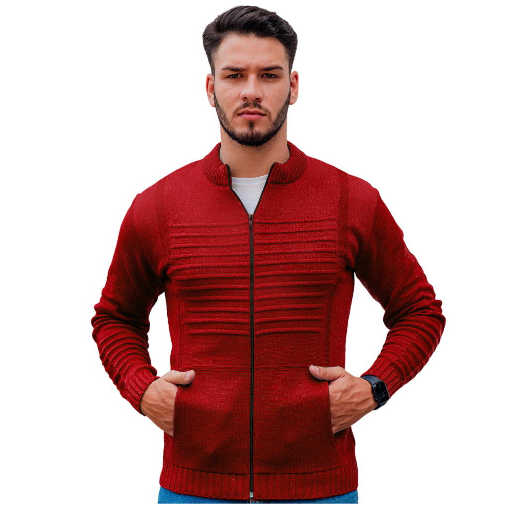 Suéter over-side masculino gola alta