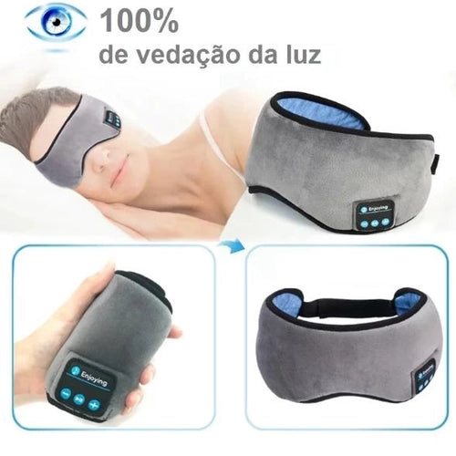 RelaxWave:Tapa-olho Fone de Ouvido para Melhorar o Sono e Aliviar o Estresse