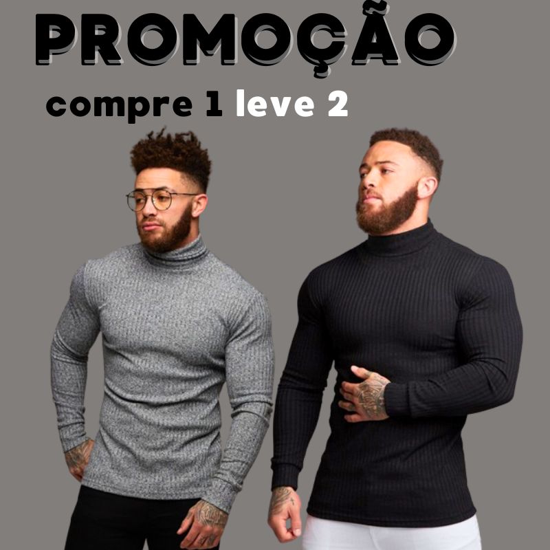 Suéter slin canelado(compre 1 leve 2)