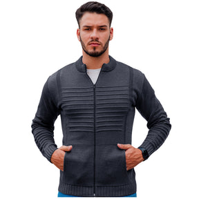 Suéter over-side masculino gola alta