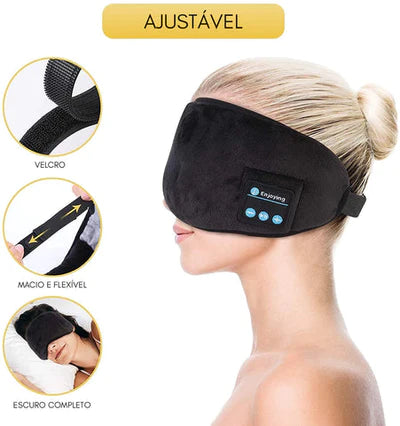 RelaxWave:Tapa-olho Fone de Ouvido para Melhorar o Sono e Aliviar o Estresse